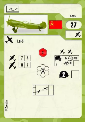 Zvezda La-5 Soviet Fighter makett 1:144 (6255Z)