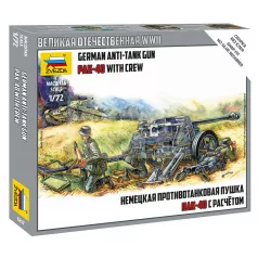 Zvezda Pak-40 makett 1:72 (6257Z)
