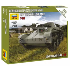 Zvezda T-60 Soviet Light Tank makett 1:100 (6258Z)