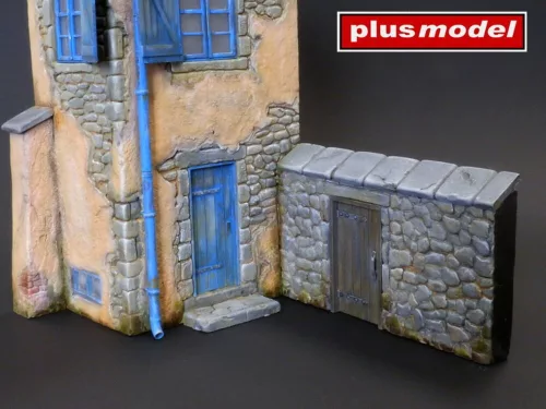 Plus Model French house – dioráma építmény makett