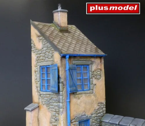 Plus Model French house – dioráma építmény makett