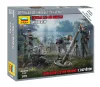 Zvezda - German 120mm Mortar w/Crew makett 1:72 (6268Z)