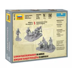 Zvezda German Panzergrenadiers makett 1:72 (6270Z)