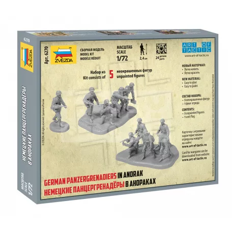 Zvezda German Panzergrenadiers makett 1:72 (6270Z)