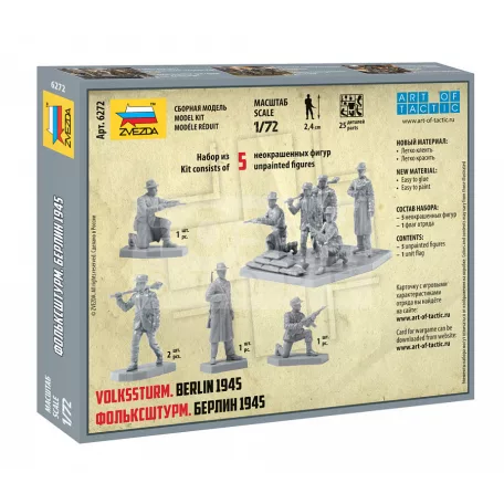 Zvezda German Volkssturm makett 1:72 (6272Z)