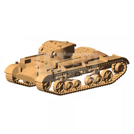 Zvezda British Infantry Tank Valentine II makett 1:100 (6280Z)