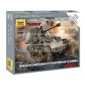   Zvezda German Tank Destroyer "Marder III" makett 1:100 (6282Z)