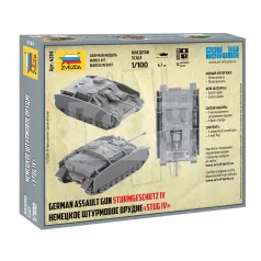 Zvezda German StuG IV makett 1:100 (6284Z)