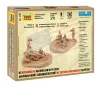 Zvezda US machine gun Browning w/crew makett 1:72 (6286Z)