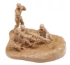 Zvezda US machine gun Browning w/crew makett 1:72 (6286Z)