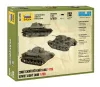 Zvezda T-70B Soviet Tank makett 1:100 (6290Z)