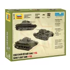 Zvezda T-70B Soviet Tank makett 1:100 (6290Z)