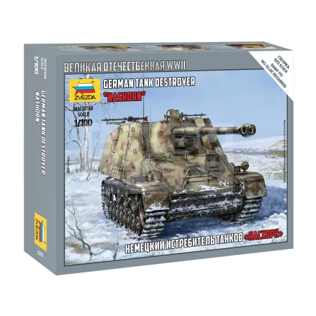 Zvezda Sd.Kfz.164 Nashorn makett 1:72 (6291Z)