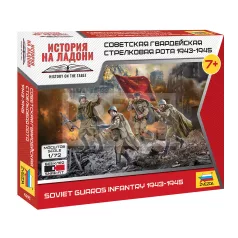 Zvezda Soviet Guards Infantry makett 1:72 (6293Z)
