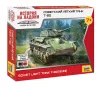 Zvezda Soviet light tank T-80 1:100 makett (6295Z)
