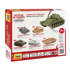 Zvezda Soviet light tank T-80 1:100 makett (6295Z)