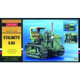 Plus Model Stalinets S-60 – járműmakett