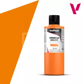   Vallejo Premium RC Colors Fluorescent Orange akrilffesték (200 ml) 63033V