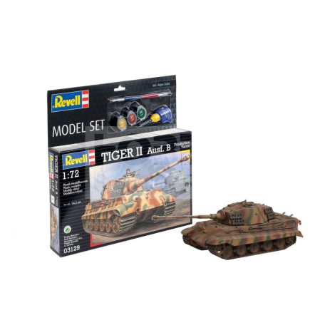 Revell Gift Set Tiger II Ausf. B 1:72 harcjármű makett 63129R