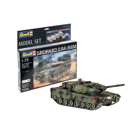 Revell Gift Set Leopard 2A6/A6M 1:72 harcjármű makett 63180R