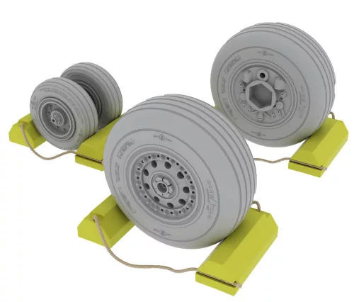 Eduard Accessories F-4J/S wheels for Tamiya - kerékkészlet