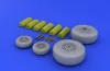 Eduard Accessories F-4J/S wheels for Tamiya - kerékkészlet