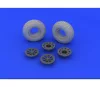 Eduard Accessories P-51 wheels for Tamiya - kerékkészlet
