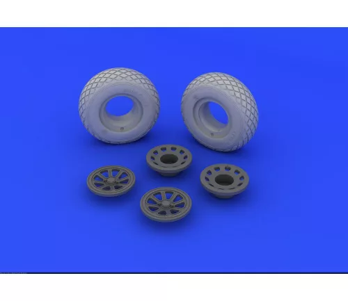 Eduard Accessories P-51 wheels for Tamiya - kerékkészlet