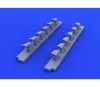 Eduard Accessories Bf 109G-6 exhaust stacks for Revell - kipufogócsonkok