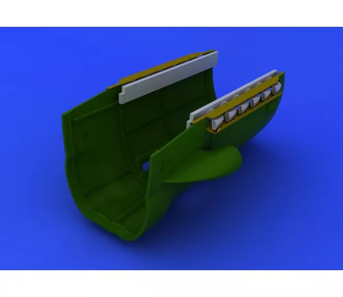 Eduard Accessories Bf 109G-6 exhaust stacks for Revell - kipufogócsonkok