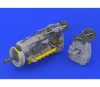 Eduard Accessories Bf 109G-6 engine for Revell - motorkészlet