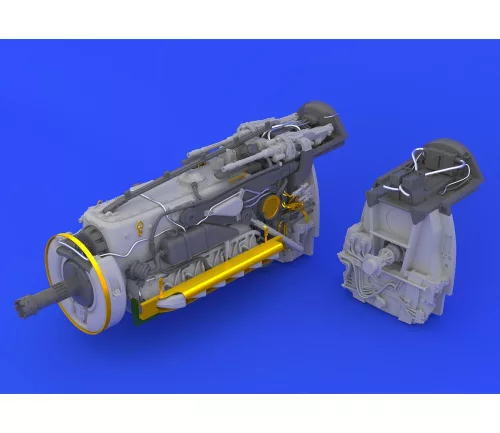 Eduard Accessories Bf 109G-6 engine for Revell - motorkészlet