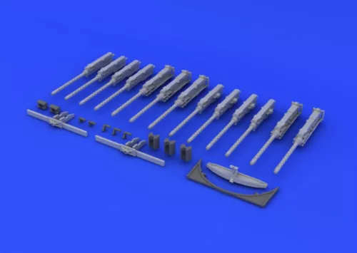 Eduard Accessories B-17G guns for HK Models - M2 .50 géppuskák, 13 db