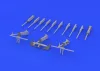 Eduard Accessories B-17G guns for HK Models - M2 .50 géppuskák, 13 db