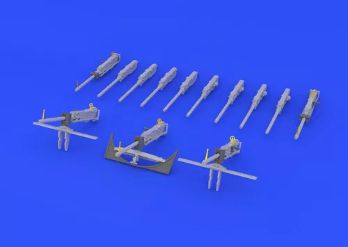 Eduard Accessories B-17G guns for HK Models - M2 .50 géppuskák, 13 db