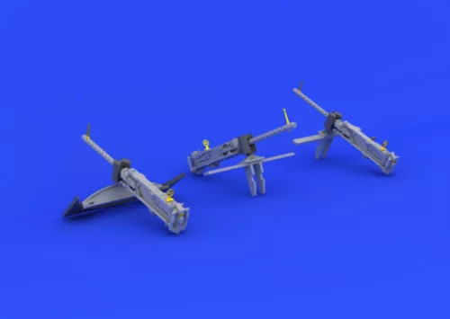 Eduard Accessories B-17G guns for HK Models - M2 .50 géppuskák, 13 db