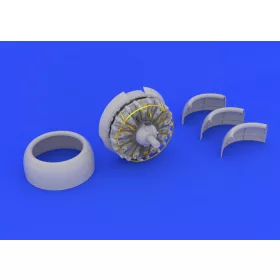   Eduard Accessories B-17G engine No.3 for HK Models - motorkészlet