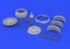 Eduard Accessories B-17G engine No.3 for HK Models - motorkészlet