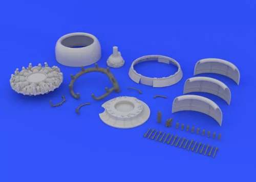 Eduard Accessories B-17G engine No.3 for HK Models - motorkészlet