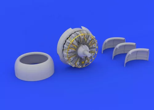 Eduard Accessories B-17G engine No.3 for HK Models - motorkészlet