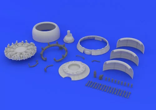 Eduard Accessories B-17G engine No.4 for HK Models - motorkészlet