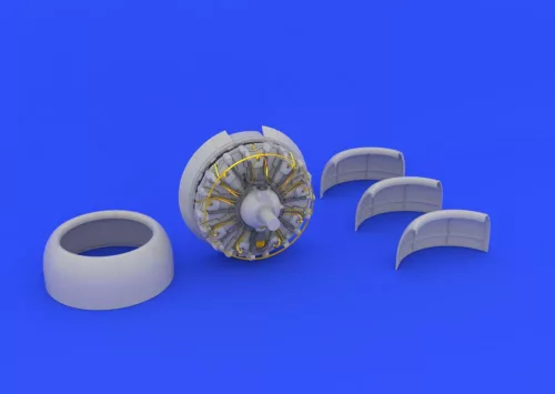 Eduard Accessories B-17G engine No.4 for HK Models - motorkészlet