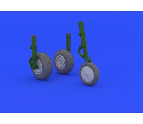 Eduard Accessories Me 262 wheels for Trumpeter - kerékkészlet