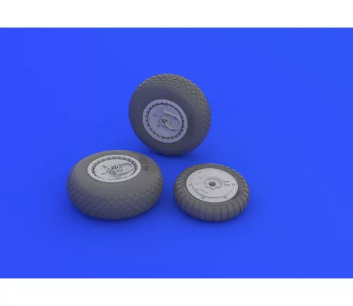 Eduard Accessories Me 262 wheels for Trumpeter - kerékkészlet
