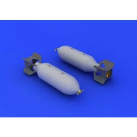   Eduard Accessories US 500Ib bombs - US 500Ib bomba – bombafegyverzet-készlet
