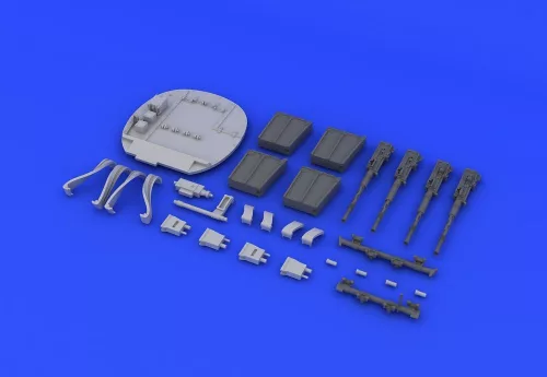 Eduard Accessories Mosquito FB Mk.VI nose guns f.Tamiya - orrfegyverzet