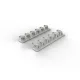 Eduard Accessories P-39Q/N exhaust stacks for KittyHawk - kipufogócsonkok