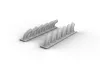 Eduard Accessories P-39Q/N exhaust stacks for KittyHawk - kipufogócsonkok