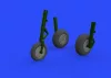 Eduard Accessories Me 262 wheels for Revell - kerékkészlet
