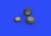 Eduard Accessories Me 262 wheels for Revell - kerékkészlet
